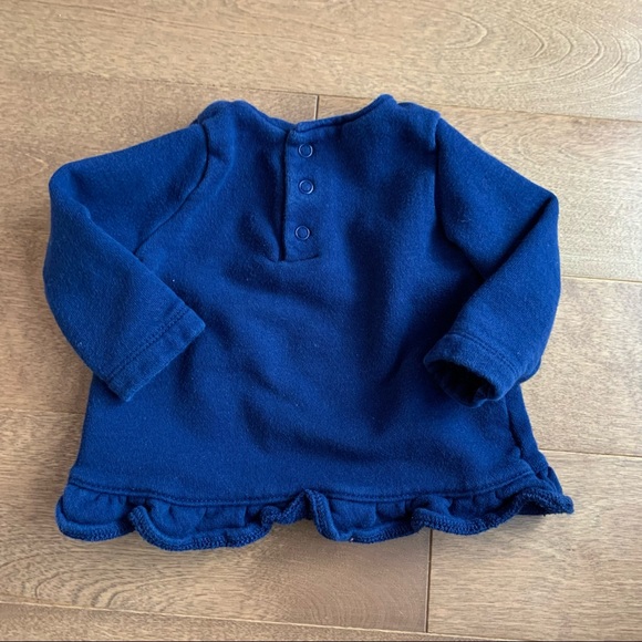 3/$10 CARTERS Baby girl ladybug sweater 6m - Picture 4 of 4